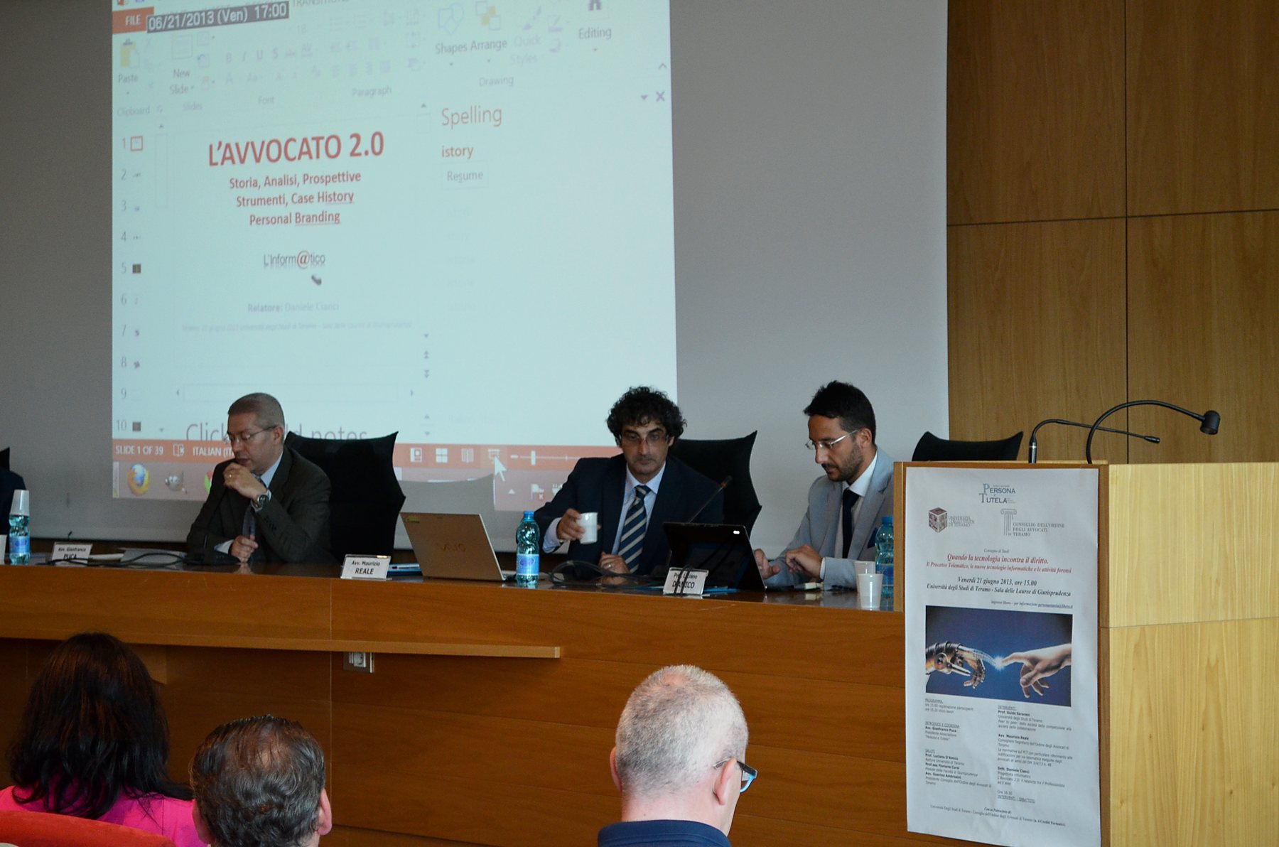 Presentazione progetto avvocato 2 0