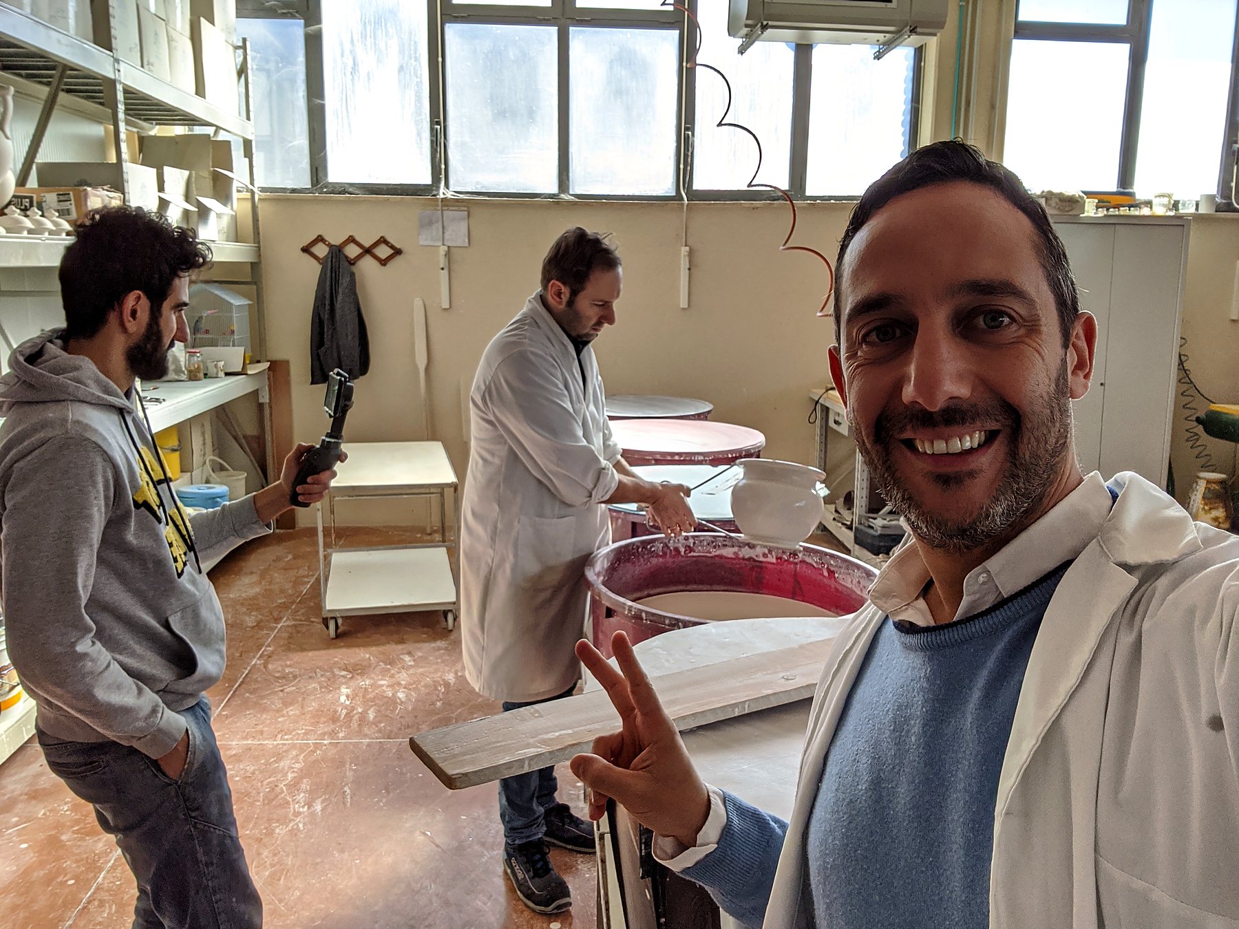 Sopralluogo wainet in laboratorio alimentare