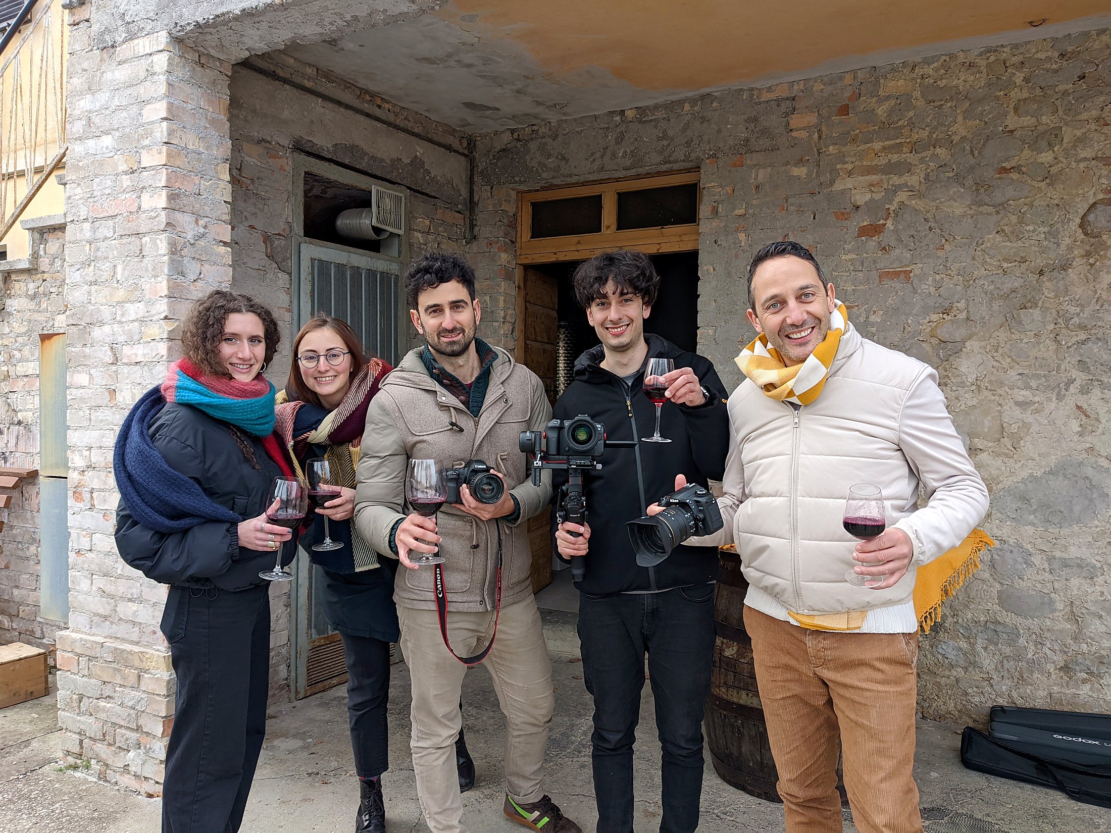 gruppo wainet dopo shooting in location wainet web agency teramo abruzzo