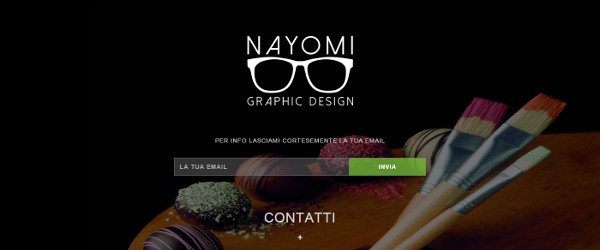 sito web responsive di nayomi graphic design