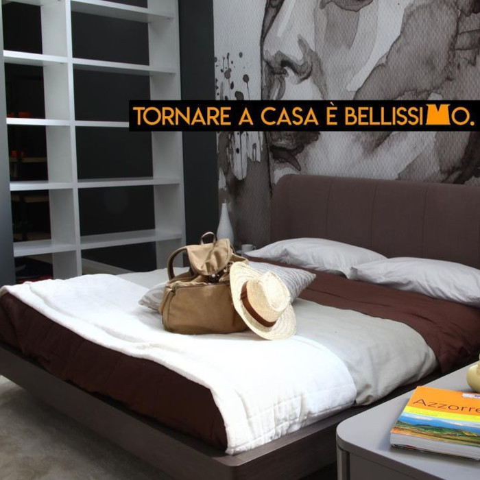 Offerta Instagram con camera da letto di design per Di Sante Mobili a Teramo