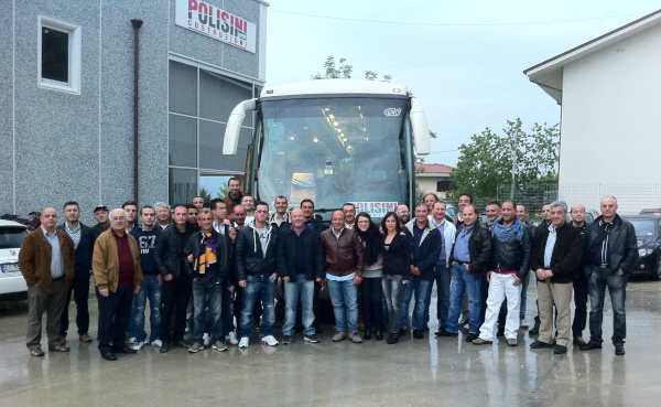 Componenti staff dell'azienda di costruzioni Polisini Group a Montorio al Vomano di Teramo