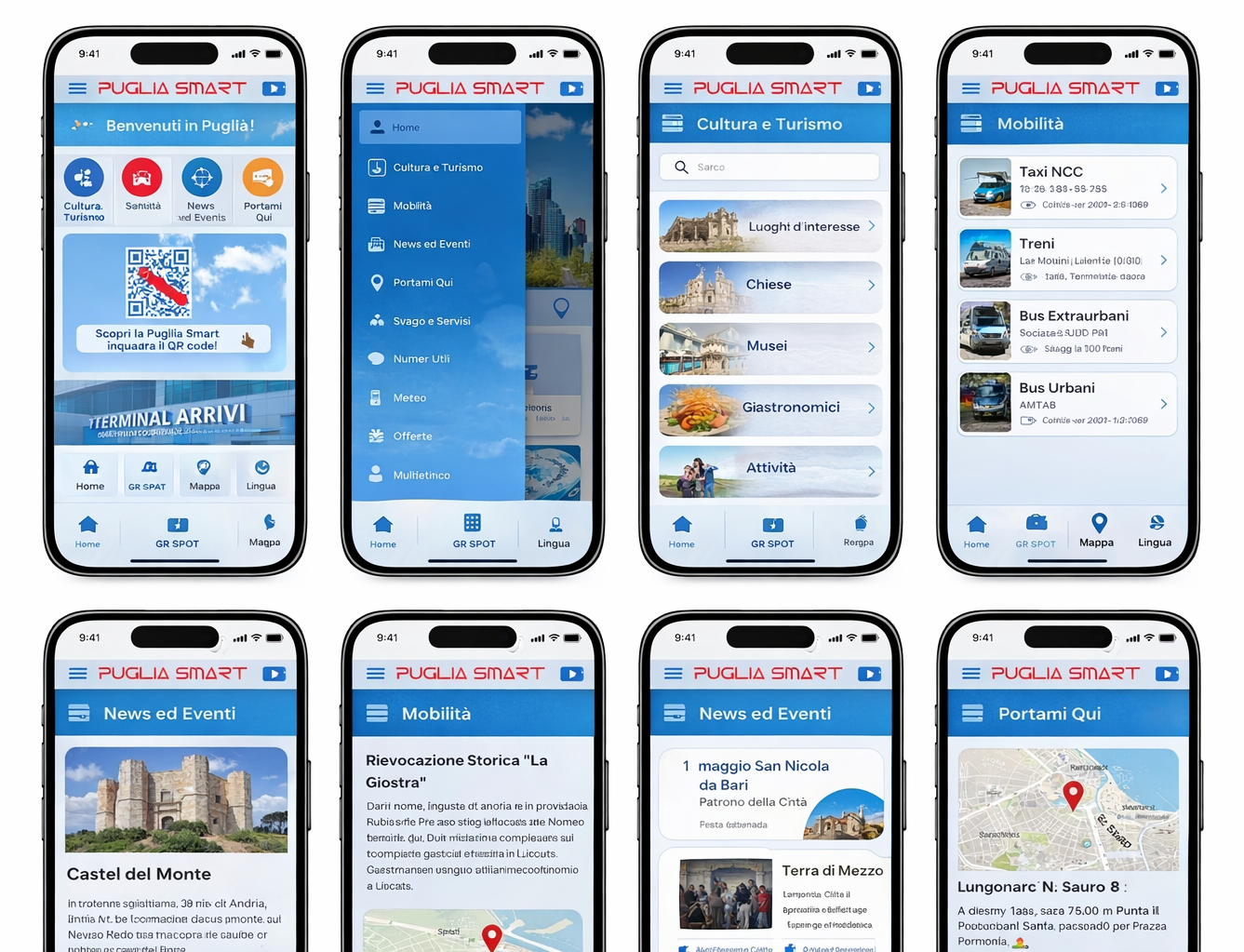 Screenshot App Puglia Smart