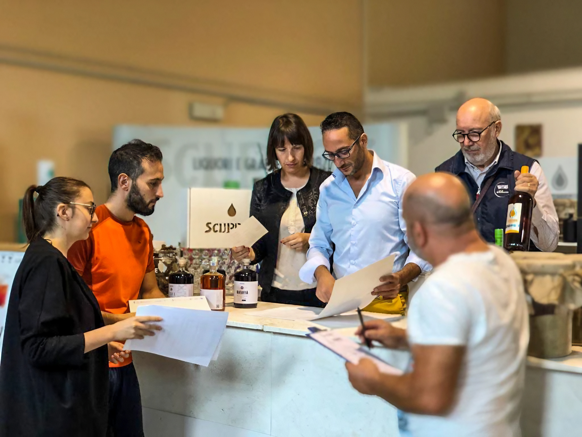 Riunione del team con i responsabili Scuppoz