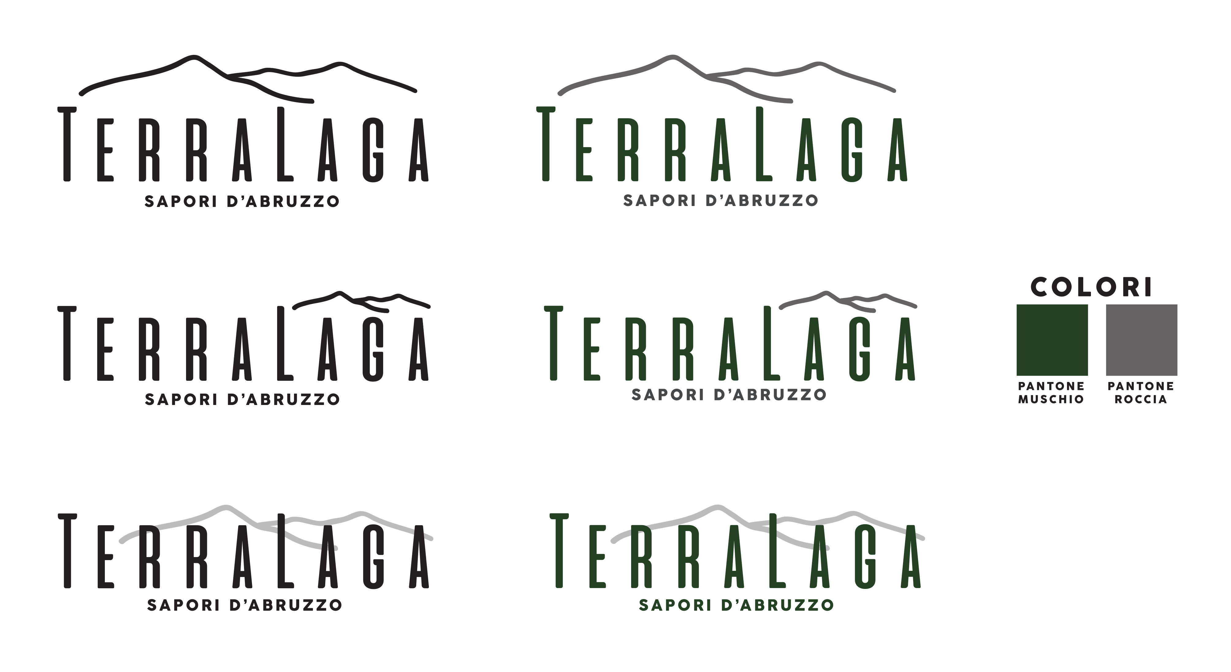 Studio del logo per Terralaga