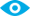 icona a forma di occhio celeste