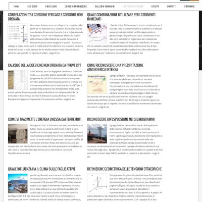 Pagina Esperto risponde del sito internet Romolo Di Francesco
