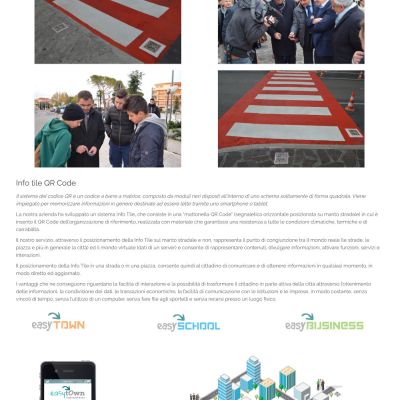 Pagina servizi del sito internet Smart Society