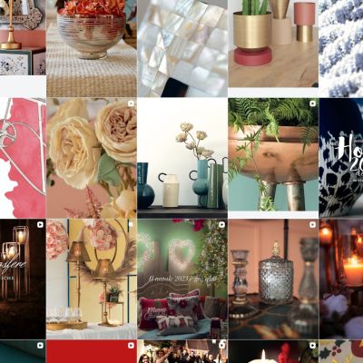 Feed Instagram Bruco con proposte per l'inverno, San Valentino e Natale