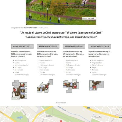 Home Page del sito internet di Dalia Immobiliare