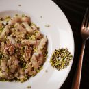 Gnocchi con pistacchio del Ristorante La Tacchinella cucina tipica teramana