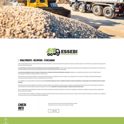 Pagina azienda del Sito Web ESSEBI Isola del Gran Sasso Teramo Abruzzo