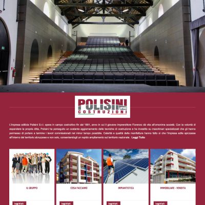Home Page del Sito Web Polisini.com di Montorio al Vomano Teramo Abruzzo