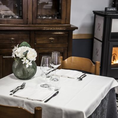Dettaglio dell'arredo della camera Hotel Gran Sasso Teramo