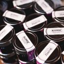 Gelatine di ratafià ordinate l'una sopra l'altra Scuppoz su Instagram a Teramo in Abruzzo