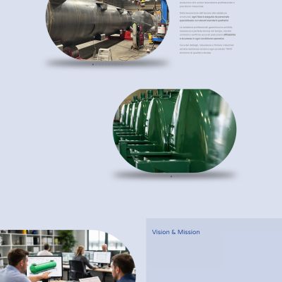 Pagina azienda del Sito Web ItalTanx