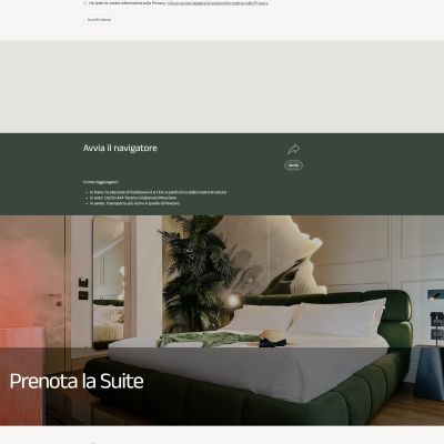 Pagina Contatti del sito web AmaMare Bed and Breakfast a Giulianova Lido