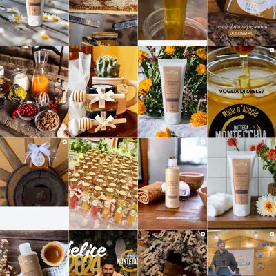 Screenshot feed Instagram Bottega Montecchia Righe 4 08