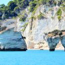 Costa del Gargano durante escursione Motobarche Leonarda Vieste