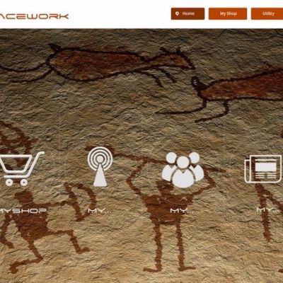 Pagina home della piattaforma web MySpacework