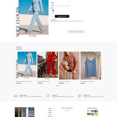 Scheda prodotto dell'ecommerce Altra Idea Moda di Isola del Gran Sasso in Abruzzo