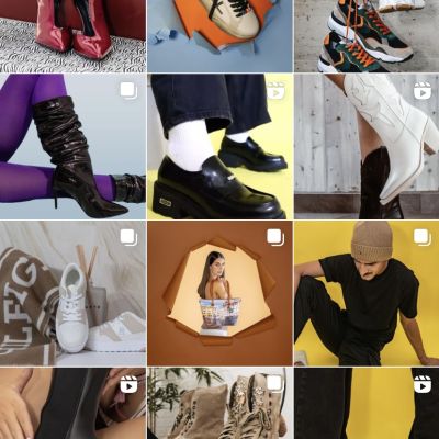 Feed di Instagram della pagina Florian Calzature