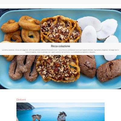 Home page del sito web Residence AleDen Vieste