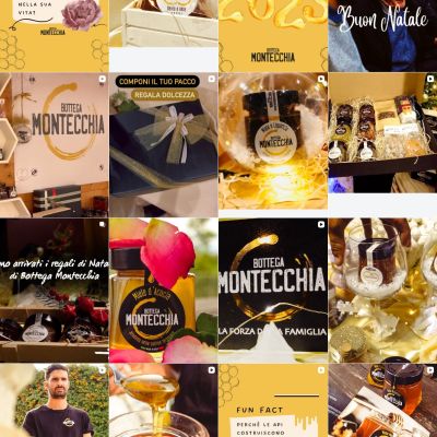 Screenshot feed Instagram Bottega Montecchia Righe 4 12