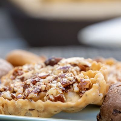 Crostata preparata per la colazione degli ospiti del Residence Aleden