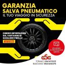 Grafica della garanzia Salva Pneumatico per viaggiare in sicurezza