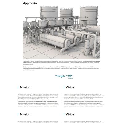 Pagina azienda del Sito Web FENP