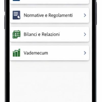 Pagina Documenti App mobile Android Apple di OPI Teramo