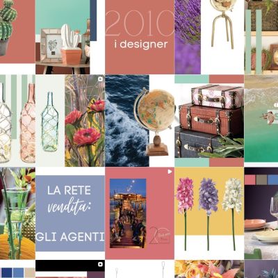Feed Instagram Bruco con designer, novità d'arredo e collezioni stagionali