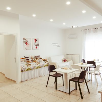 Colazione del Bed and Breakfast Incanto di Luna a Vieste vicino Pizzomunno