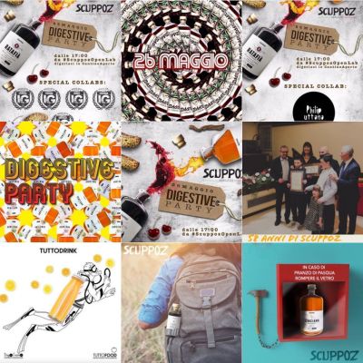 Feed Instagram Scuppoz dedicato al territorio, alle tradizioni e ai liquori abruzzesi