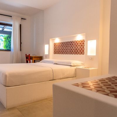 Camera Rossa dello Shanti B&B vista dall'ingresso