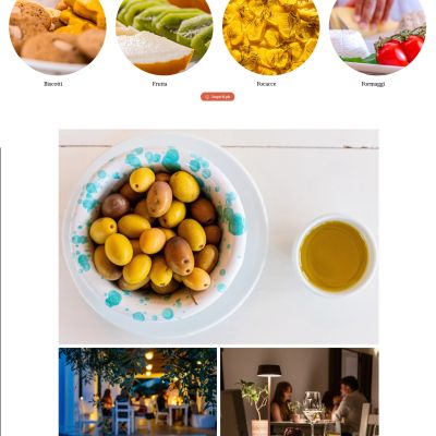 Homepage del sito web dello Shanti B&B di Vieste