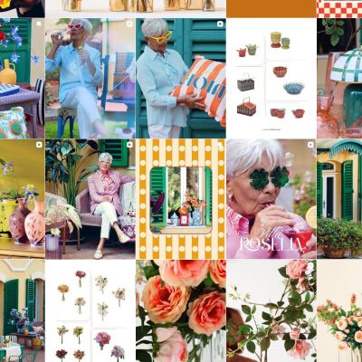 Feed Instagram Bruco con giardini, fiori e allestimenti per cerimonie