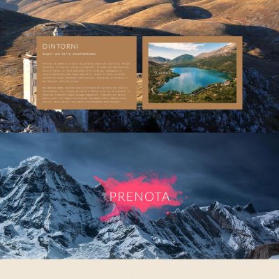 Home page del sito web Abruzzo Tower Bed and Breakfast a Montorio al Vomano in provincia di Teramo