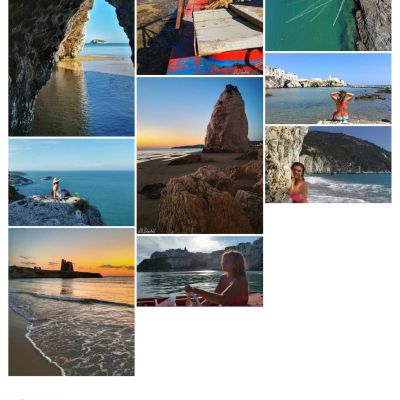 Pagina mare e dintorni del Sito Web Incanto di Luna Vieste vicino Pizzomunno