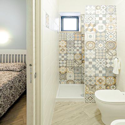 Stanza bagno Bed and Breakfast Duccio al Mare camere vacanze estive a Vieste nel Gargano