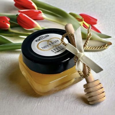 Confezione miele per sposi Bottega Montecchia su Instagram a Teramo in Abruzzo