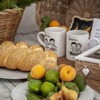 Colazione del Bed and Breakfast Incanto di Luna a Vieste vicino Pizzomunno