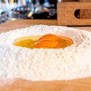 Chitarra teramana con pallottine del Ristorante La Tacchinella