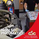 Grafica Gran Sasso Gomme dedicata ai servizi per auto oltre ai pneumatici