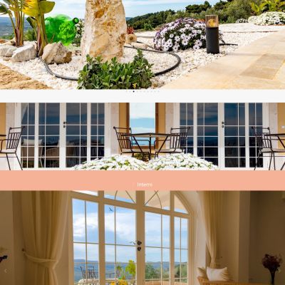 Pagina Country House vicino al mare di Vieste del Sito Web La Posta del Guardiano a Vieste