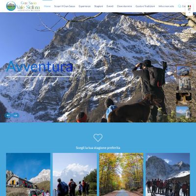 Home page sito internet di Valle del Gran Sasso Teramo Abruzzo