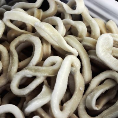Anelli di totano surgelati in vendita sfusa