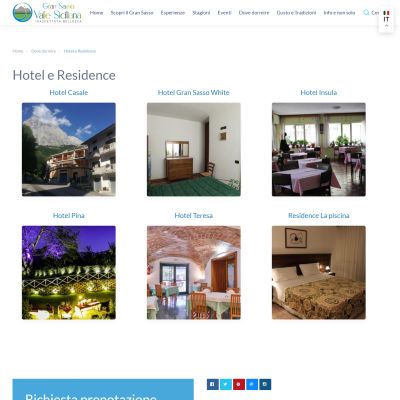 Valle del Gran Sasso it dove dormire hotel e residence