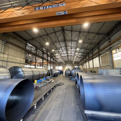 Serbatoi per carburante ItalTanx durante lavorazione aziendale